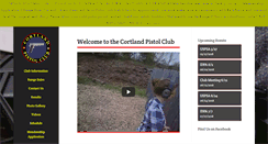 Desktop Screenshot of cortlandpistolclub.net